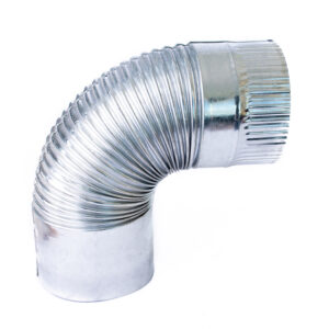CODO GALVANIZADO 5 .5  X 90 P/CHIMENEA