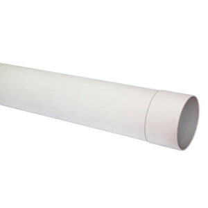 TUBO BAJADA 80MM X 3 NMTS BLANCO HOFFENS