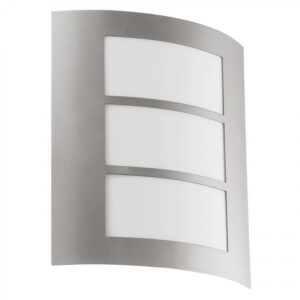 APLIQUE CITY 2 EXT C/SEN MOV. ACERO INOX E27 88142